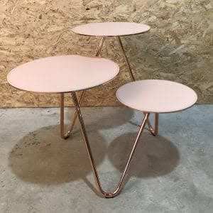 Apelle Trio design bijzettafel Midj