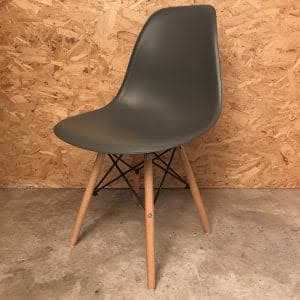 Stoel Sergei - imitatie Eames DSW stoel grijs - afrit 29