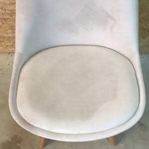 Stoel Vadim - comfortabel en gestoffeerd - Lichtbeige P1 - Afrit 29