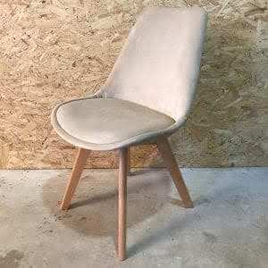 Stoel Vadim - comfortabel en gestoffeerd - Beige P2 - Afrit 29
