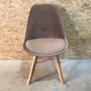 Stoel Vadim - comfortabel en gestoffeerd - Beige P22 - Afrit 29
