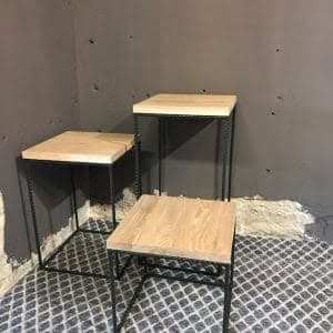 Afrit 29 - Skagen set bijzettafels in 3 verschillende hoogtes sale 01