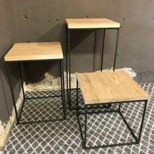 Afrit 29 - Skagen set bijzettafels in 3 verschillende hoogtes sale 02