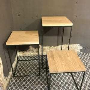 Afrit 29 - Skagen set bijzettafels in 3 verschillende hoogtes sale 03
