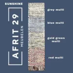 Afrit 29 - vloerkleed Sunshine - kleuropties - Feel good collection - Brinker Carpets - www.afrit29.nl