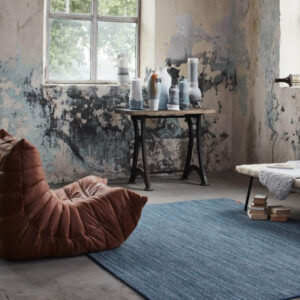 Sfeerfoto vloerkleed Denim Twill light.