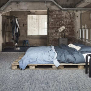 Sfeerfoto vloerkleed Denim Stonewash light.