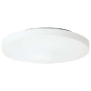Esprit plafond lamp met een diameter van 28,5 centimeter.