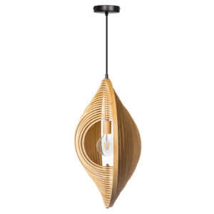 Hanglamp Woody productfoto 3 zijkant.