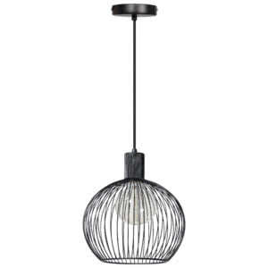 Hanglamp Wire met een diameter van 30 centimeter.