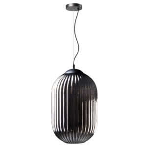 Hanglamp Glamm smoke met een diameter van 30 centimeter.