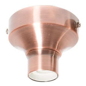 Tasso plafondlamp koper.
