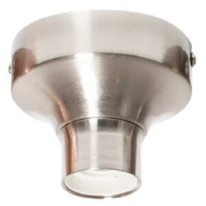 Tasso plafondlamp staal.