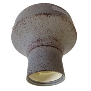 Tasso plafondlamp zinc.