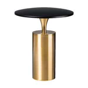 Jazz tafellamp zwart en goud.