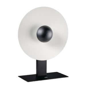 Sunn tafellamp zwart en wit.