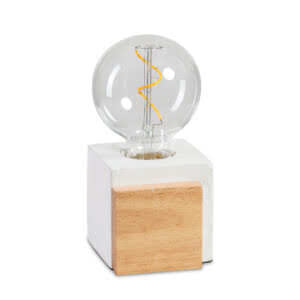 Cube tafellamp productfoto.