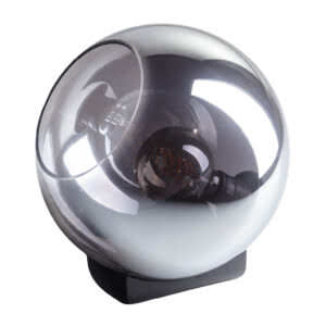 Tafellamp Orb met een diameter van 30 centimeter.