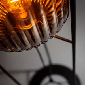 Vloerlamp Glamm S smoke met een diameter van 30 centimeter productfoto 3.