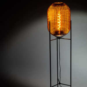 Vloerlamp Glamm S smoke met een diameter van 30 centimeter productfoto 4.