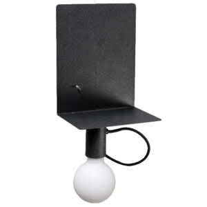 Magneto wandlamp zwart onder.
