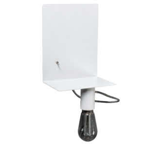 Magneto wandlamp wit onder.