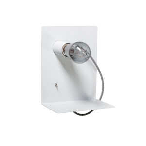 Magneto wandlamp wit midden.