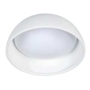 Plafondlamp Ringo met een diameter van 49 centimeter wit.