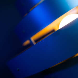 Sfeerfoto Tafellamp Blagoon foto dichtbij 1.