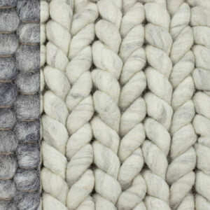 Vloerkleed Bari in de kleur 835 staal.