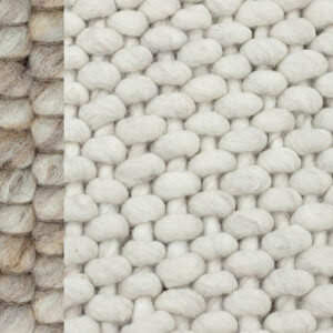 Vloerkleed Cecina in de kleur 142 staal.