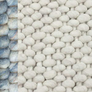 Vloerkleed Cecina in de kleur 228 staal.