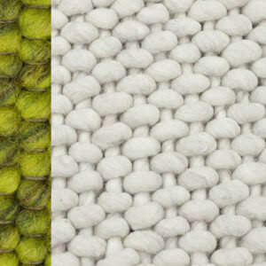 Vloerkleed Cecina in de kleur 409 staal.