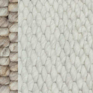 Vloerkleed Monopoli in de kleur 142 staal.