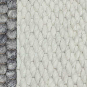 Vloerkleed Monopoli in de kleur 835 staal.