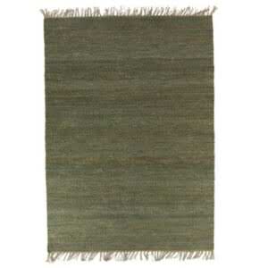 Vloerkleed Slam in de kleur green bovenaanzicht.