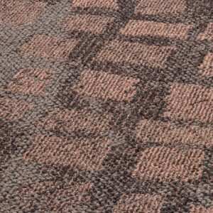 Vloerkleed Blocks in de kleur 9023 staal.